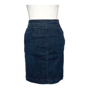 Loft Denim Pencil Skirt Size 0